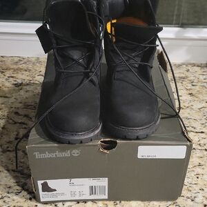 Timberland Black Leather Boots